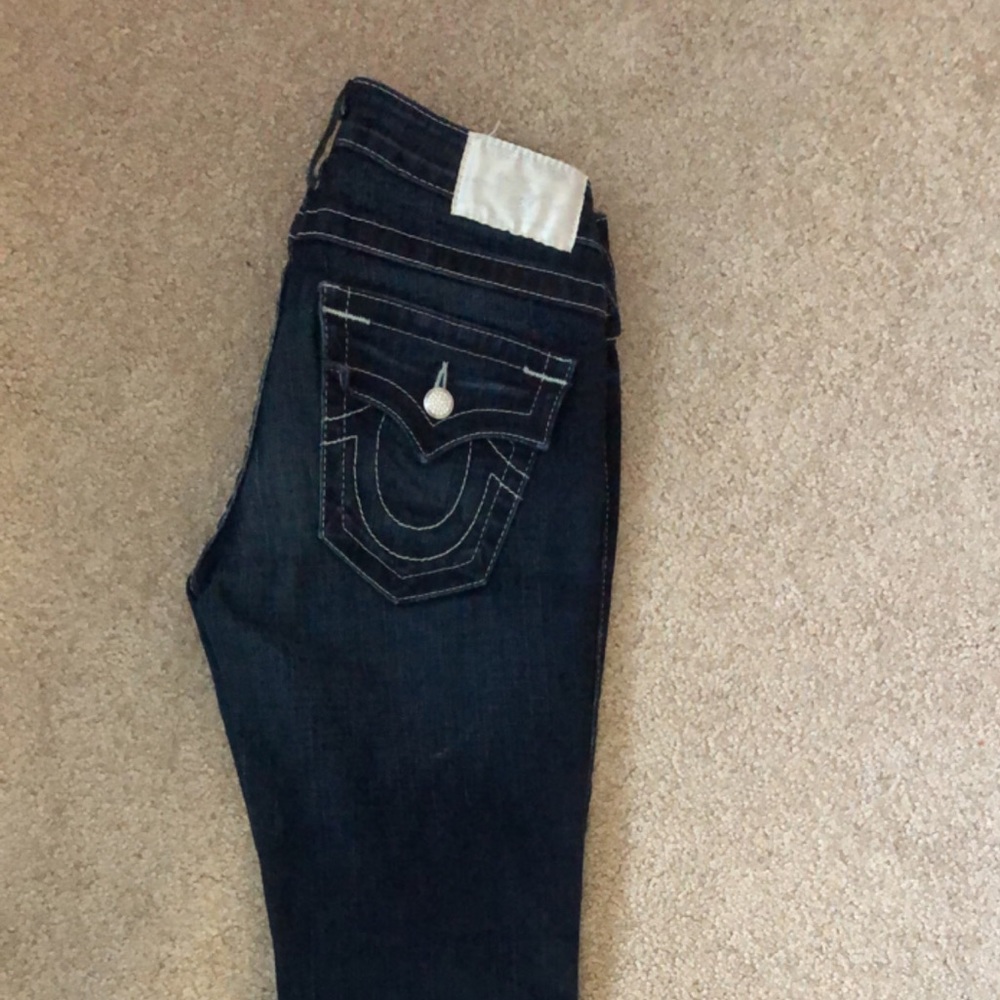 True religion w/ Swarovski Crystals. Never worn.